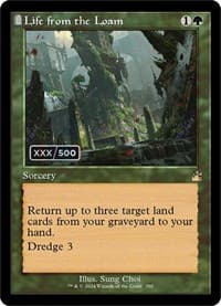 Life from the Loam (Retro Frame) (Serial Numbered) - Ravnica Remastered - Magic: The Gathering card