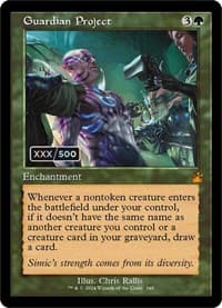 Guardian Project (Retro Frame) (Serial Numbered) - Ravnica Remastered - Magic: The Gathering card
