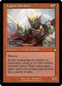 Legion Warboss (Retro Frame) (Serial Numbered) - Ravnica Remastered - Magic: The Gathering card