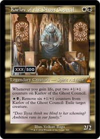 Karlov of the Ghost Council (Retro Frame) (Serial Numbered) - Ravnica Remastered - Magic: The Gathering card