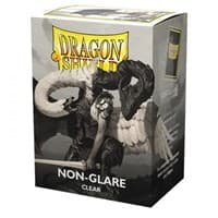 Dragon Shield Non-Glare V2 Matte Sleeves - Clear (100-Pack) - Dragon Shield Card Sleeves - Card Sleeves card
