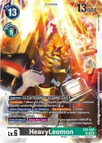 HeavyLeomon - Animal Colosseum - Digimon Card Game card