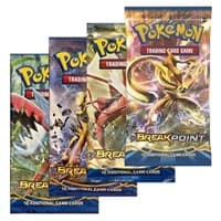 BREAKpoint Booster Pack Art Bundle [Set of 4] - XY - BREAKpoint - Pokemon card