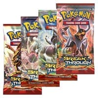 BREAKthrough Booster Pack Art Bundle [Set of 4] - XY - BREAKthrough - Pokemon card