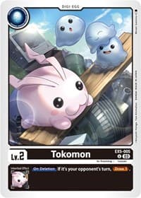 Tokomon - Animal Colosseum - Digimon Card Game card