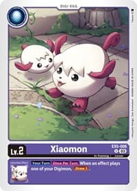 Xiaomon - Animal Colosseum - Digimon Card Game card