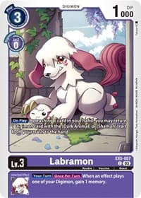 Labramon - Animal Colosseum - Digimon Card Game card