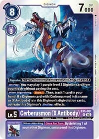 Cerberusmon (X Antibody) - Animal Colosseum - Digimon Card Game card