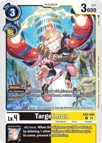 Targetmon - Animal Colosseum - Digimon Card Game card
