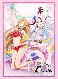 Bushiroad Sleeve Collection HG Vol.3779: Sword Art Online 10th Anniversary - Asuna & Yuna (75-Pack) - Bushiroad Card Sleeves - Card Sleeves card