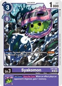 Syakomon - Animal Colosseum - Digimon Card Game card