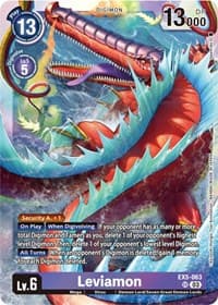Leviamon - Animal Colosseum - Digimon Card Game card