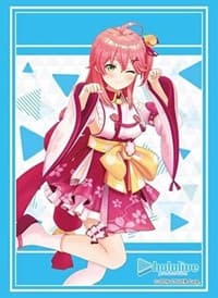 Bushiroad Sleeve Collection HG Vol.3771: Hololive Production - Sakura Miko 2023 Version (75-Pack) - Bushiroad Card Sleeves - Card Sleeves card