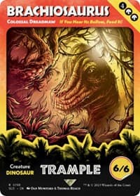 Brachiosaurus - Colossal Dreadmaw - Secret Lair Drop Series - Magic: The Gathering card