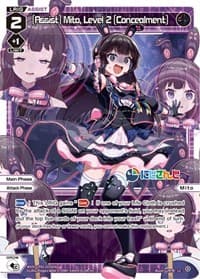 [Assist] Mito, Level 2 [Concealment] - Collab Booster: Nijisanji Diva - WIXOSS card