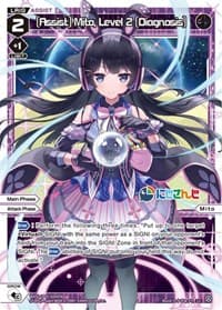 [Assist] Mito, Level 2 [Diagnosis] - Collab Booster: Nijisanji Diva - WIXOSS card