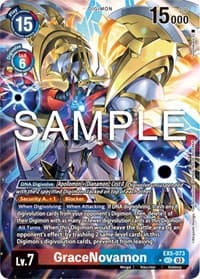 GraceNovamon (Alternate Art) - Animal Colosseum - Digimon Card Game card