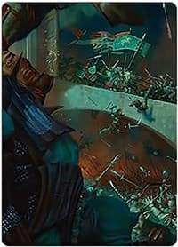 Rohirrim Chargers Art Card - Art Series: Universes Beyond: The Lord of the Rings: Tales of Middle-earth - Magic: The Gathering card