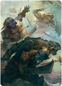 Mists of Lorien Art Card - Art Series: Universes Beyond: The Lord of the Rings: Tales of Middle-earth - Magic: The Gathering card