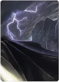 Sorcerous Squall Art Card - Art Series: Universes Beyond: The Lord of the Rings: Tales of Middle-earth - Magic: The Gathering card