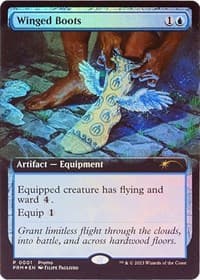 Winged Boots - Media Promos - Magic: The Gathering card