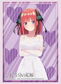 Bushiroad Sleeve Collection HG Vol.3716: Movie The Quintessential Quintuplets - Nino Nakano Bride ver. (75-Pack) - Bushiroad Card Sleeves - Card Sleeves card
