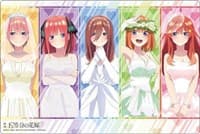 Bushiroad Rubber Mat Collection V2 Vol.741: Movie The Quintessential Quintuplets - Bride ver. - Bushiroad Playmats - Playmats card