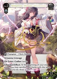 Arisanna, Master Alchemist (CSR) (005B) (ALC1E) - Alchemical Revolution - Grand Archive TCG card