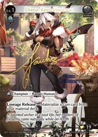 Diana, Keen Huntress (CSR) (ALC1E) - Alchemical Revolution - Grand Archive TCG card