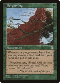 Burgeoning - Stronghold - Magic: The Gathering card
