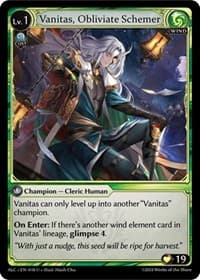 Vanitas, Obliviate Schemer - Alchemical Revolution - Grand Archive TCG card