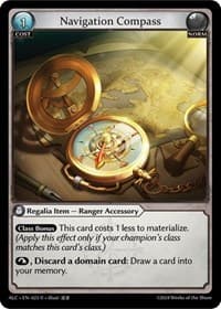 Navigation Compass - Alchemical Revolution - Grand Archive TCG card