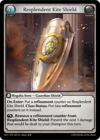 Resplendent Kite Shield - Alchemical Revolution - Grand Archive TCG card