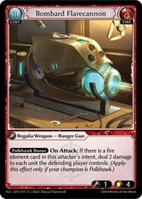 Bombard Flarecannon - Alchemical Revolution - Grand Archive TCG card
