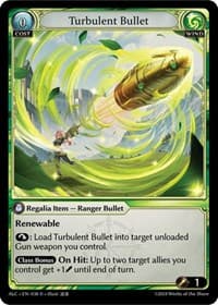 Turbulent Bullet - Alchemical Revolution - Grand Archive TCG card