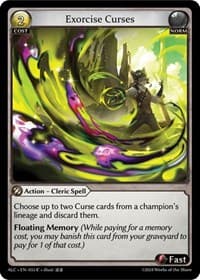 Exorcise Curses - Alchemical Revolution - Grand Archive TCG card