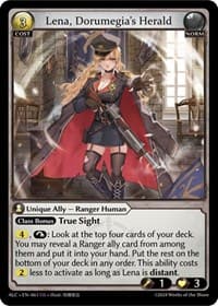 Lena, Dorumegia's Herald - Alchemical Revolution - Grand Archive TCG card