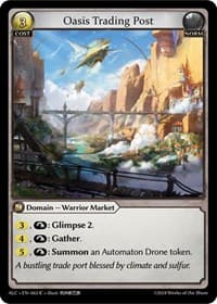 Oasis Trading Post - Alchemical Revolution - Grand Archive TCG card