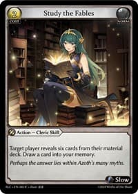 Study the Fables - Alchemical Revolution - Grand Archive TCG card