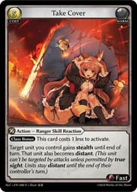 Take Cover - Alchemical Revolution - Grand Archive TCG card