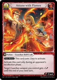 Attune with Flames - Alchemical Revolution - Grand Archive TCG card
