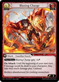 Blazing Charge - Alchemical Revolution - Grand Archive TCG card