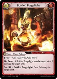 Bottled Forgelight - Alchemical Revolution - Grand Archive TCG card