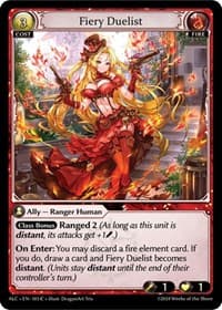 Fiery Duelist - Alchemical Revolution - Grand Archive TCG card