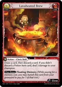 Lavaheated Brew - Alchemical Revolution - Grand Archive TCG card