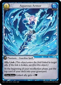 Aqueous Armor - Alchemical Revolution - Grand Archive TCG card