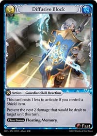 Diffusive Block - Alchemical Revolution - Grand Archive TCG card