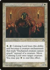 Calming Licid - Stronghold - Magic: The Gathering card