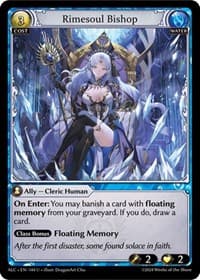 Rimesoul Bishop - Alchemical Revolution - Grand Archive TCG card