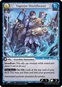 Vaporjet Shieldbearer - Alchemical Revolution - Grand Archive TCG card